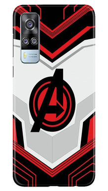Avengers2 Mobile Back Case for Vivo Y53s (Design - 255)