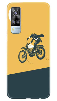 Bike Lovers Mobile Back Case for Vivo Y31 (Design - 256)