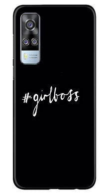 #GirlBoss Mobile Back Case for Vivo Y51 (Design - 266)