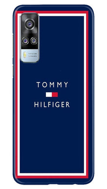 Tommy Hilfiger Mobile Back Case for Vivo Y53s (Design - 275)
