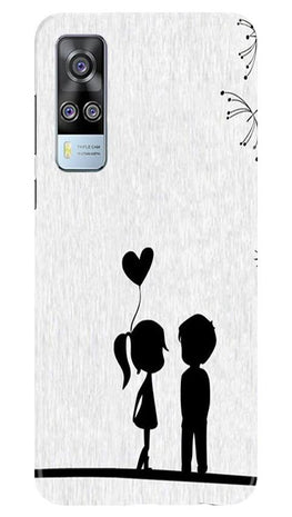Cute Kid Couple Case for Vivo Y31 (Design No. 283)