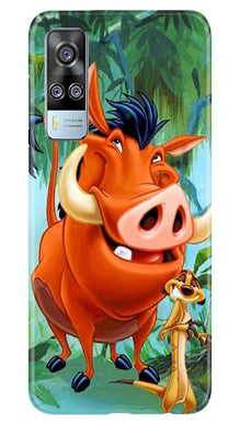 Timon and Pumbaa Mobile Back Case for Vivo Y53s (Design - 305)
