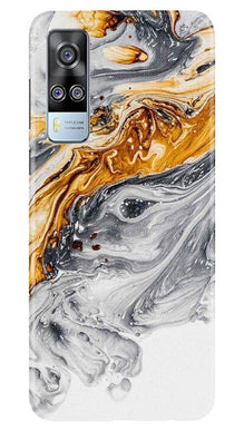Marble Texture Mobile Back Case for Vivo Y51A (Design - 310)