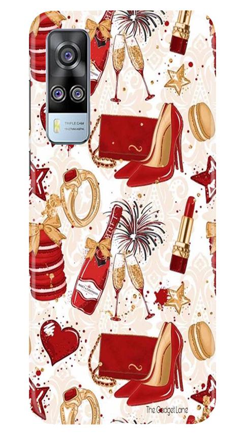 Girlish Mobile Back Case for Vivo Y31 (Design - 312)