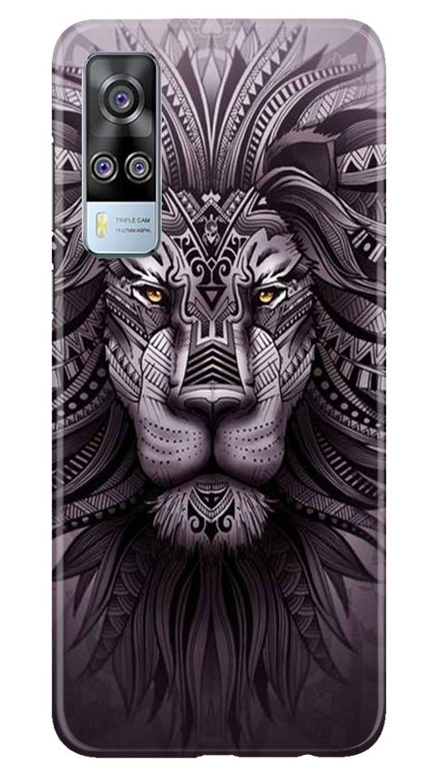 Lion Mobile Back Case for Vivo Y53s (Design - 315)