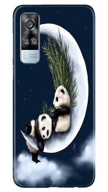 Panda Moon Mobile Back Case for Vivo Y51 (Design - 318)