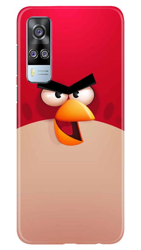 Angry Bird Red Mobile Back Case for Vivo Y51 (Design - 325)