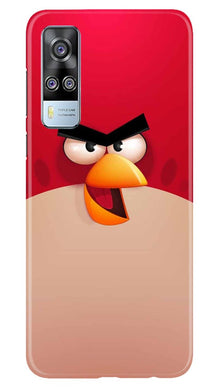 Angry Bird Red Mobile Back Case for Vivo Y53s (Design - 325)