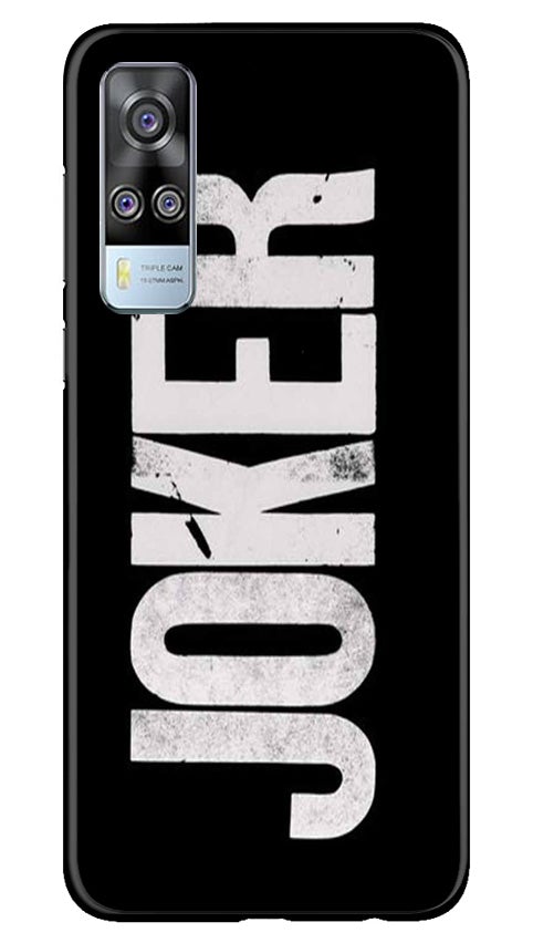 Joker Mobile Back Case for Vivo Y53s (Design - 327)