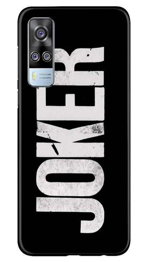 Joker Mobile Back Case for Vivo Y51A (Design - 327)