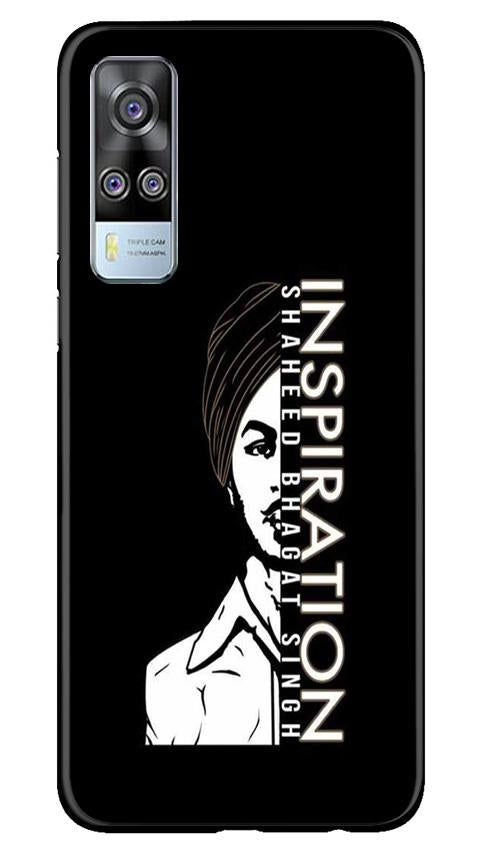 Bhagat Singh Mobile Back Case for Vivo Y31 (Design - 329)