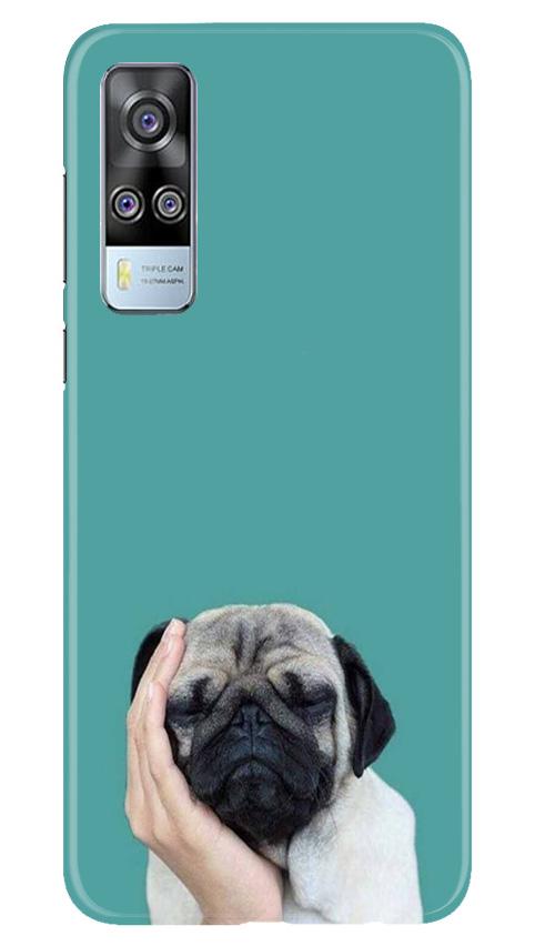 Puppy Mobile Back Case for Vivo Y51 (Design - 333)