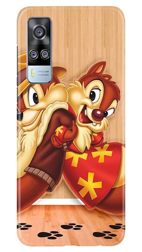 Chip n Dale Mobile Back Case for Vivo Y31 (Design - 335)