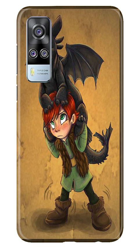 Dragon Mobile Back Case for Vivo Y51A (Design - 336)