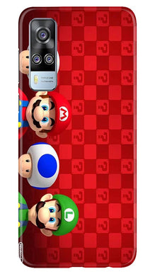 Mario Mobile Back Case for Vivo Y53s (Design - 337)