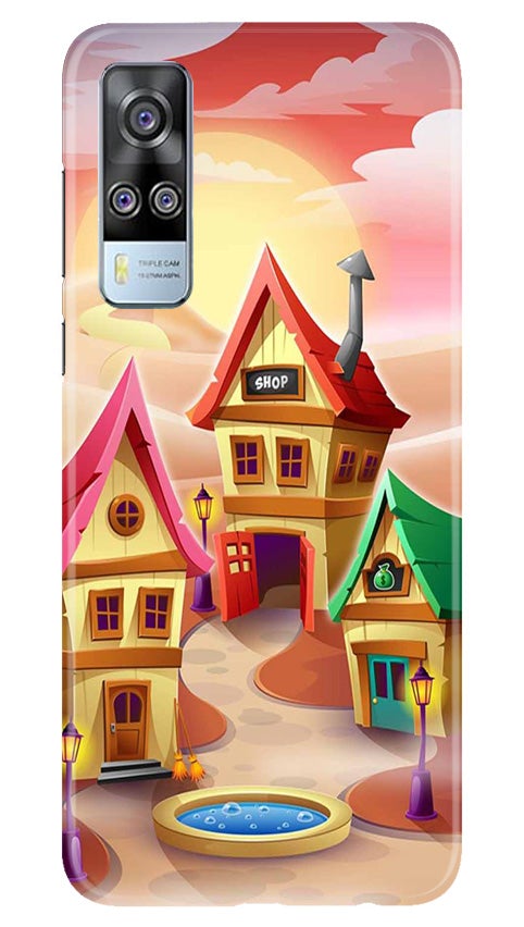 Sweet Home Mobile Back Case for Vivo Y53s (Design - 338)