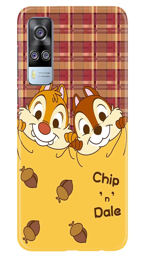 Chip n Dale Mobile Back Case for Vivo Y53s (Design - 342)
