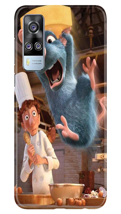 Ratatouille Mobile Back Case for Vivo Y53s (Design - 347)