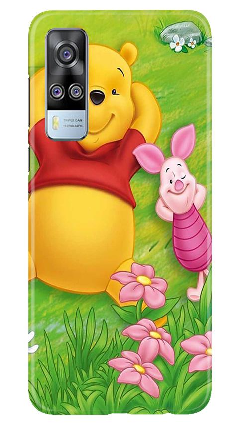 Winnie The Pooh Mobile Back Case for Vivo Y51A (Design - 348)