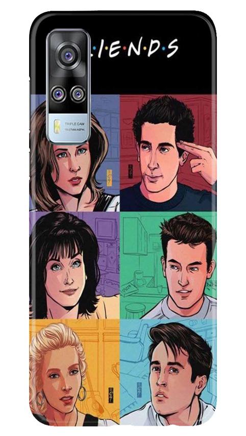 Friends Mobile Back Case for Vivo Y31 (Design - 357)