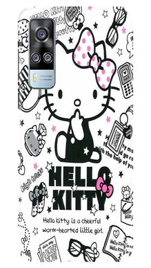 Hello Kitty Mobile Back Case for Vivo Y53s (Design - 361)