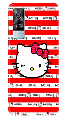Hello Kitty Mobile Back Case for Vivo Y53s (Design - 364)