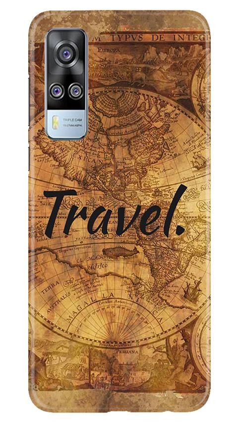 Travel Mobile Back Case for Vivo Y31 (Design - 375)