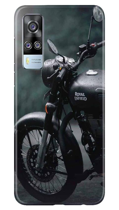 Royal Enfield Mobile Back Case for Vivo Y51 (Design - 380)
