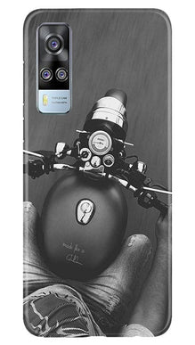 Royal Enfield Mobile Back Case for Vivo Y53s (Design - 382)