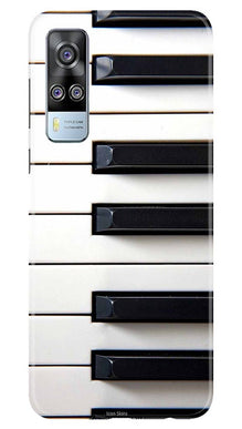 Piano Mobile Back Case for Vivo Y53s (Design - 387)