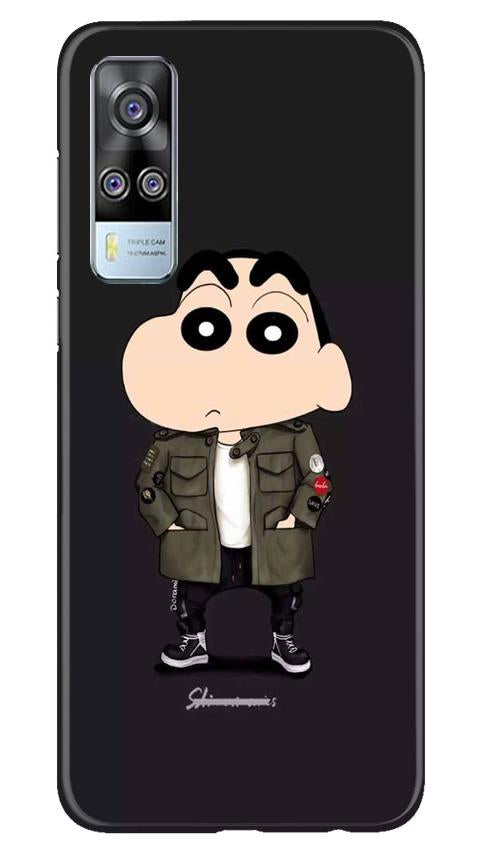 Shin Chan Mobile Back Case for Vivo Y31 (Design - 391)