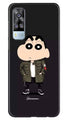 Shin Chan Mobile Back Case for Vivo Y51A (Design - 391)