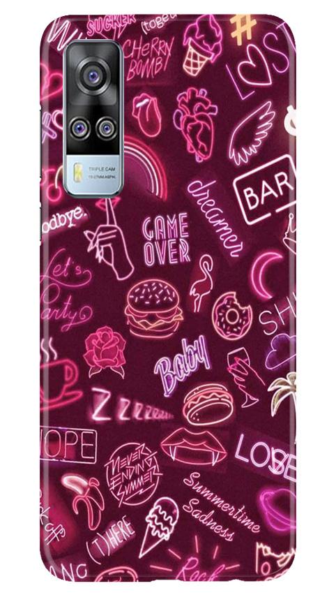 Party Theme Mobile Back Case for Vivo Y31 (Design - 392)