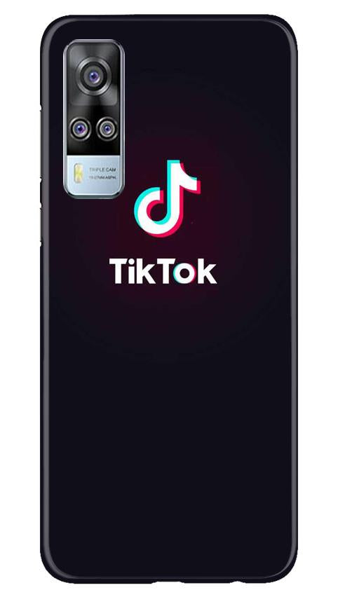 Tiktok Mobile Back Case for Vivo Y51 (Design - 396)