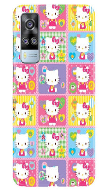 Kitty Mobile Back Case for Vivo Y53s (Design - 400)