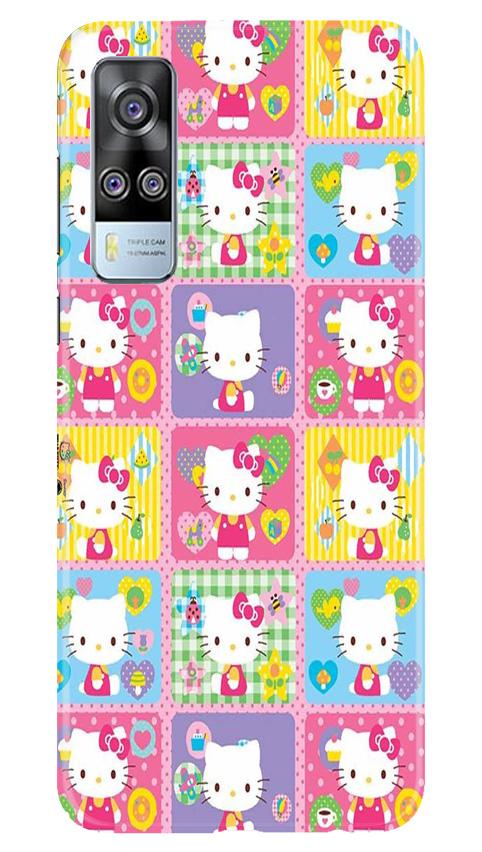 Kitty Mobile Back Case for Vivo Y31 (Design - 400)