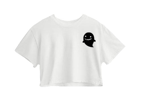 Cute Ghost Crop Top