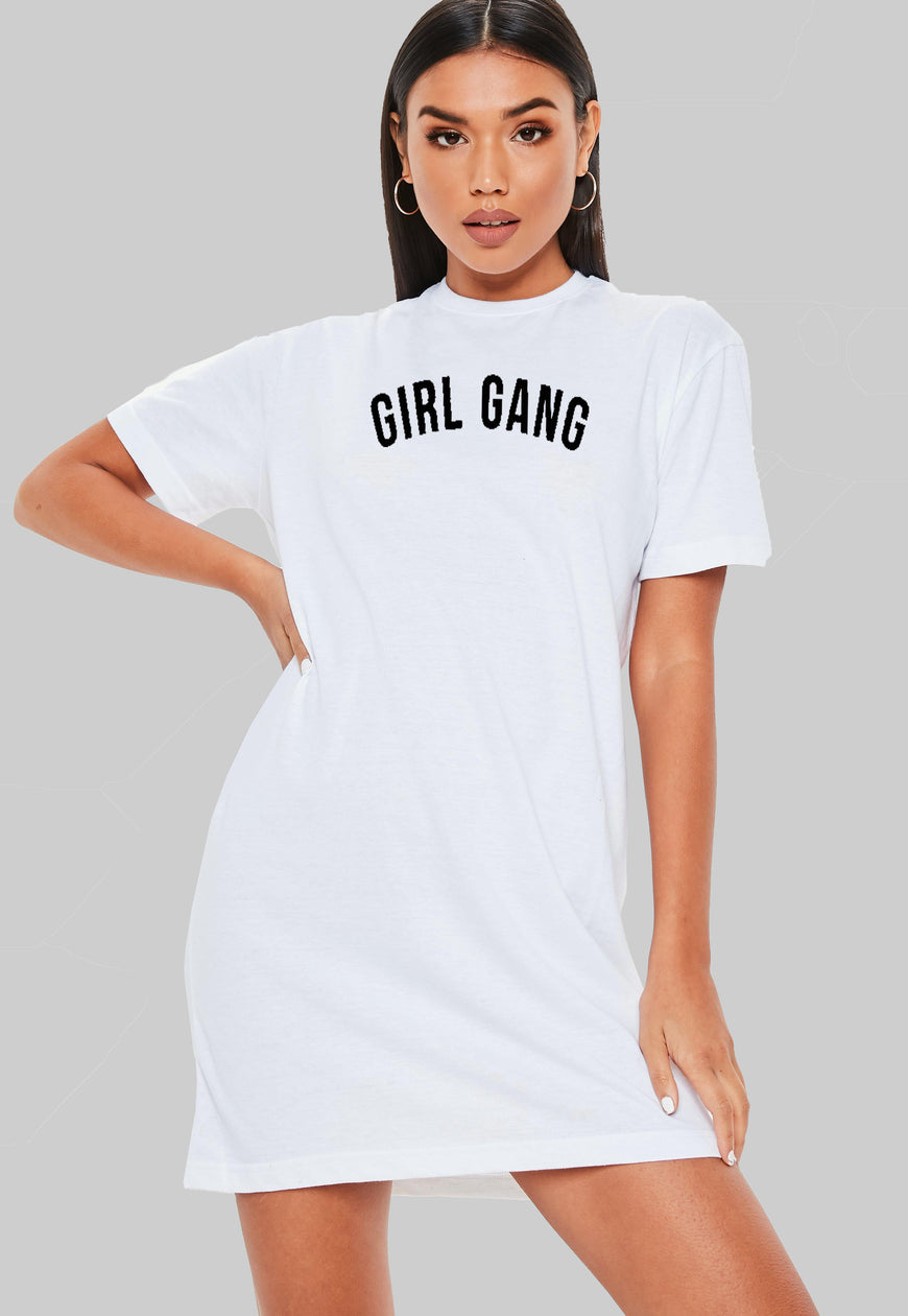 Girl Gang T-Shirt Dress