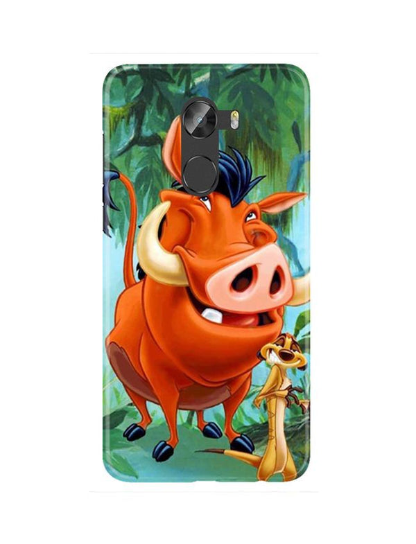 Timon and Pumbaa Mobile Back Case for Gionee X1 / X1s (Design - 305)