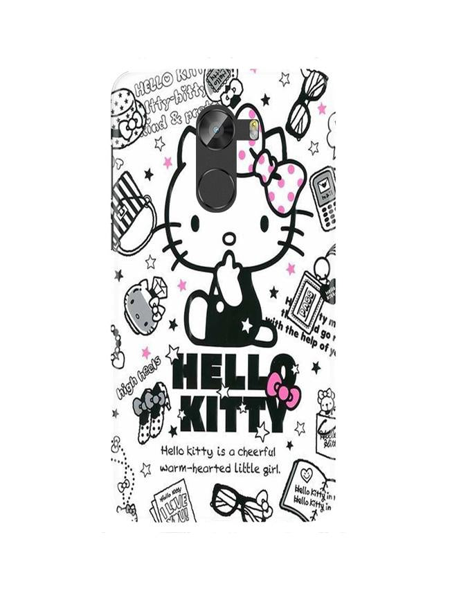 Hello Kitty Mobile Back Case for Gionee X1 / X1s (Design - 361)