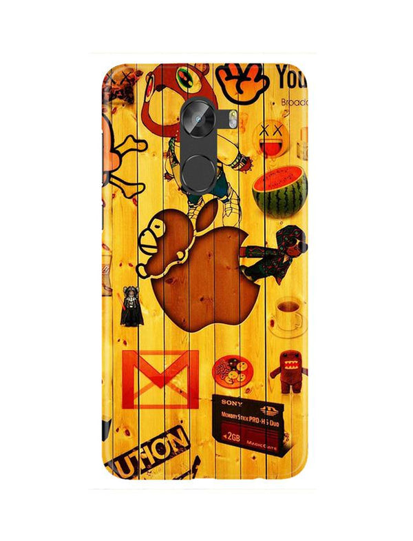 Wooden Texture Mobile Back Case for Gionee X1 / X1s (Design - 367)