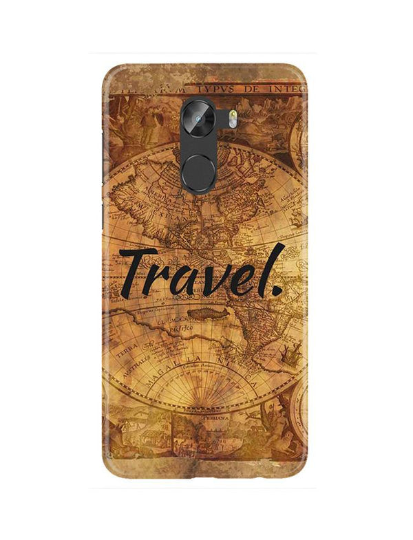 Travel Mobile Back Case for Gionee X1 / X1s (Design - 375)