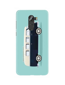 Travel Bus Mobile Back Case for Gionee X1 / X1s (Design - 379)