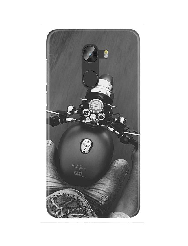 Royal Enfield Mobile Back Case for Gionee X1 / X1s (Design - 382)