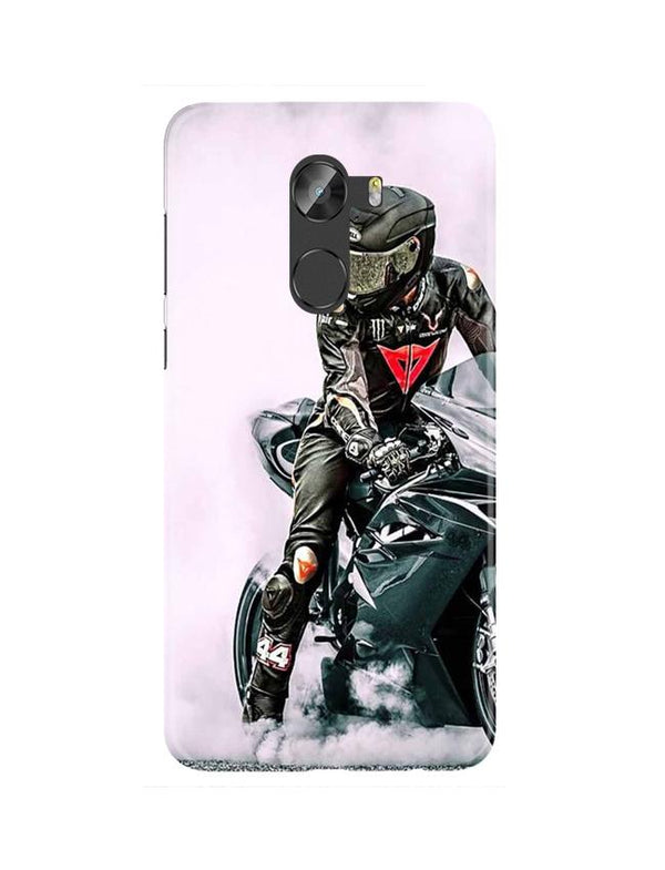 Biker Mobile Back Case for Gionee X1 / X1s (Design - 383)