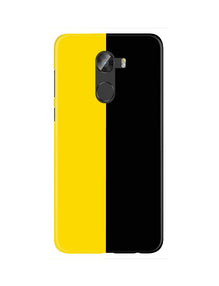 Black Yellow Pattern Mobile Back Case for Gionee X1 / X1s (Design - 397)