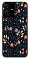 Floral Pattern Metal Mobile Case for Vivo Y22s   (Design No -10)