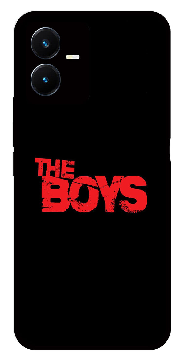 The Boys Metal Mobile Case for Vivo Y22   (Design No -44)