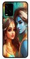 Lord Radha Krishna Metal Mobile Case for Vivo Y32   (Design No -01)