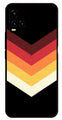 MultiColor Arrow Metal Mobile Case for Vivo Y21   (Design No -04)